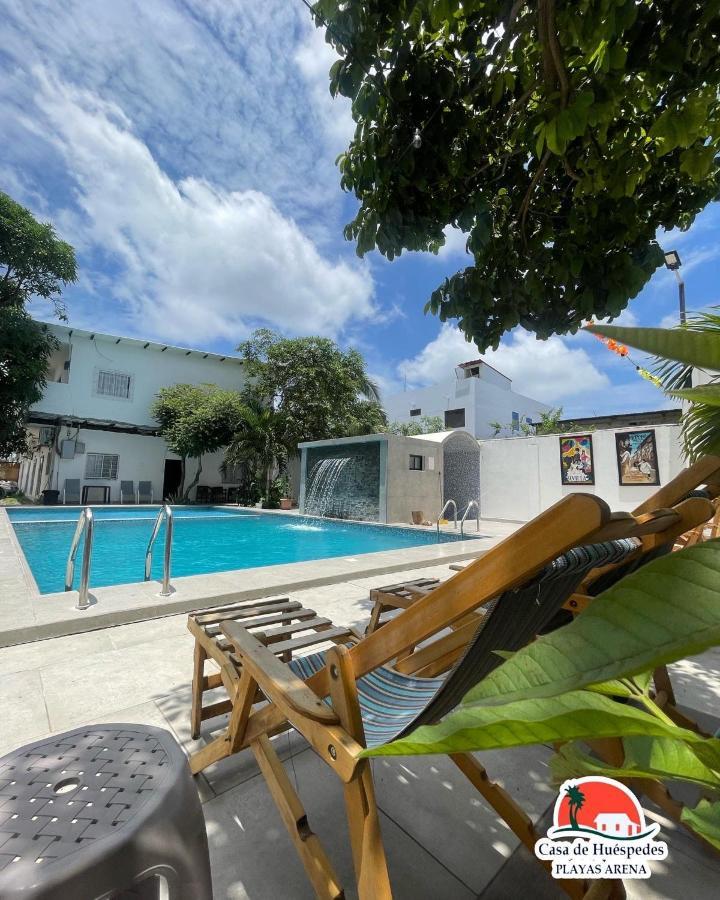 Casa De Huespedes Playas Arena Exterior foto